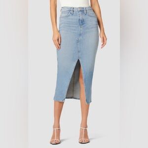 🆕 NWT! Hudson Jeans Reconstructed Denim Skirt